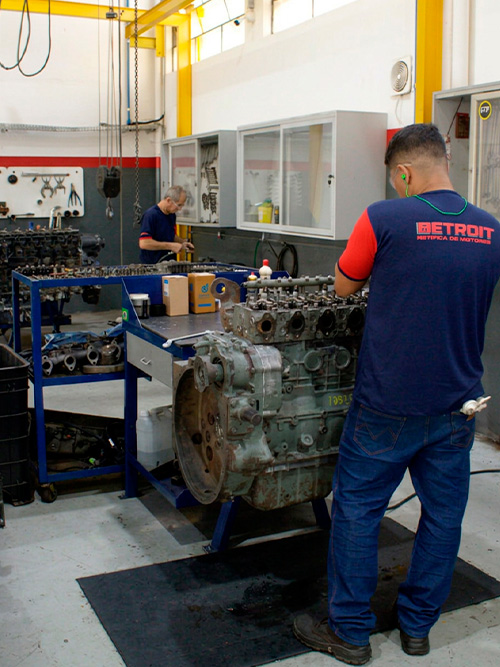 Estrutura Detroit Retífica de Motores
