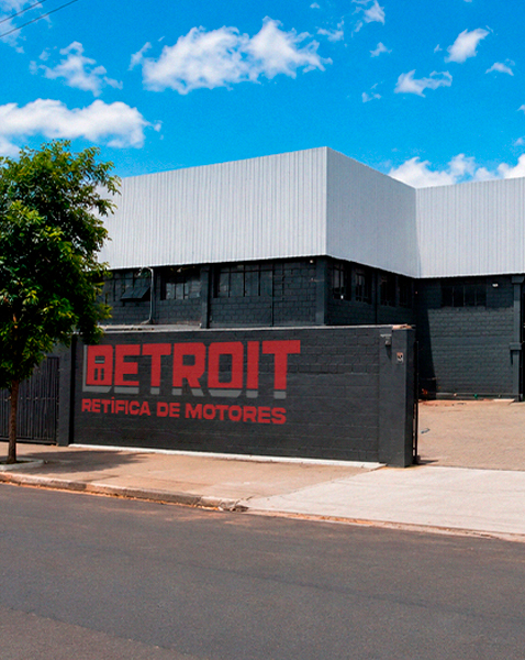 Fachada da Retífica Detroit